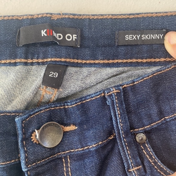 Kiind of Sexy Skinny Blue Jeans - Picture 8 of 14